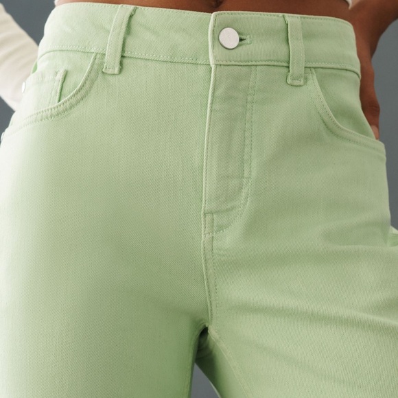 Anthropologie Pilcro The Yaya Mid Rise Crop Midi Jeans - Picture 2 of 6